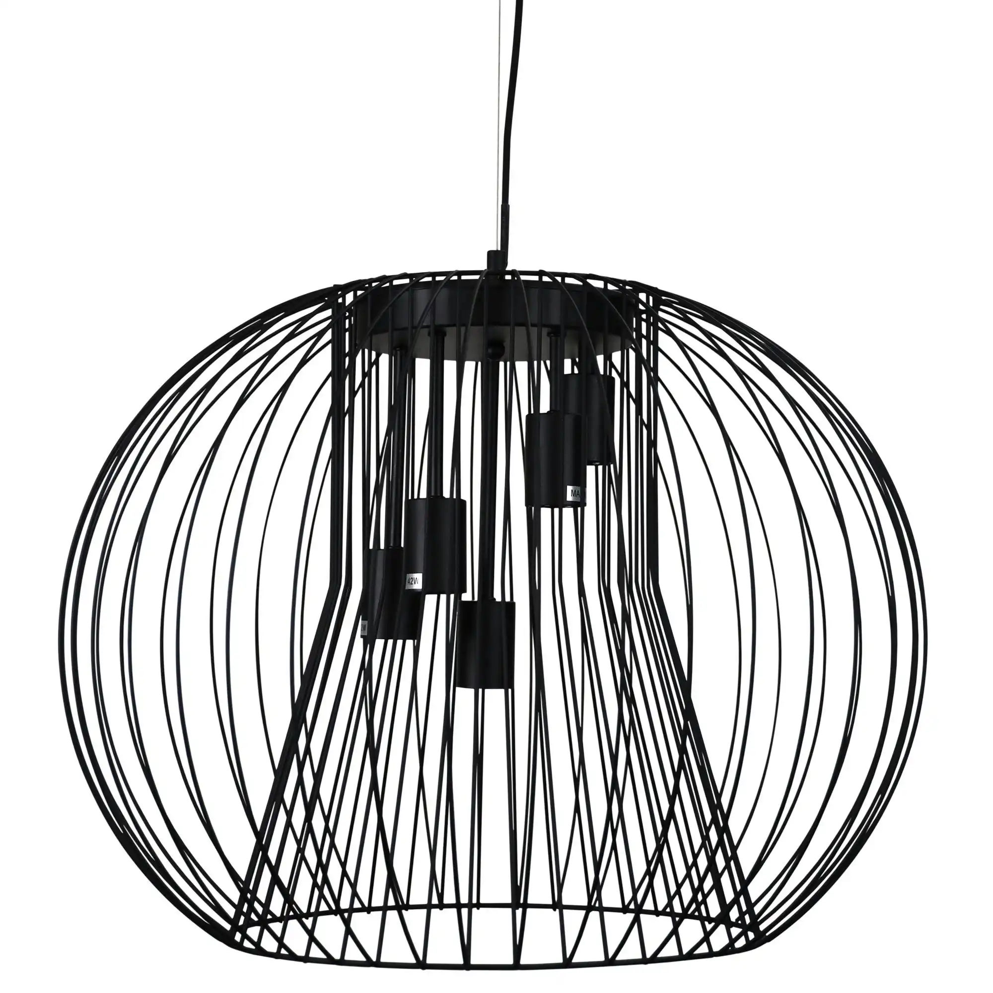 MALO.60 Black Wire Pendant