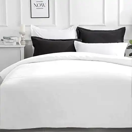 Luxton Pure Soft Quilt Cover Set - White Colour