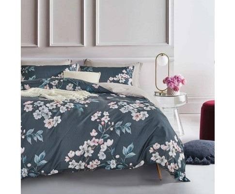 Gioia Casa Botanical Hazel Microfibre Quilt Cover Set