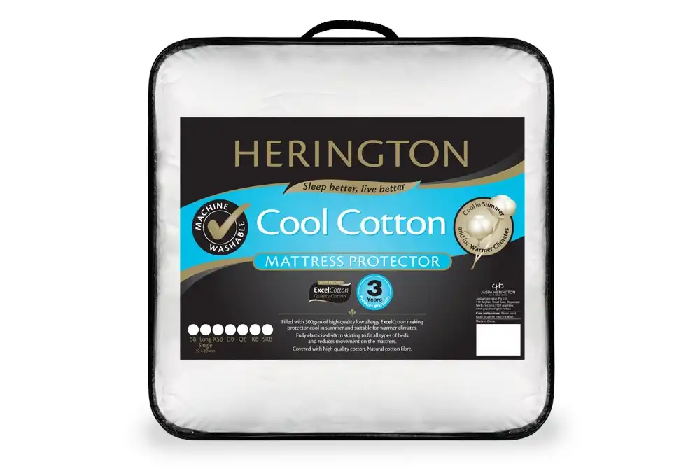 Herington Cool Cotton Mattress Protector