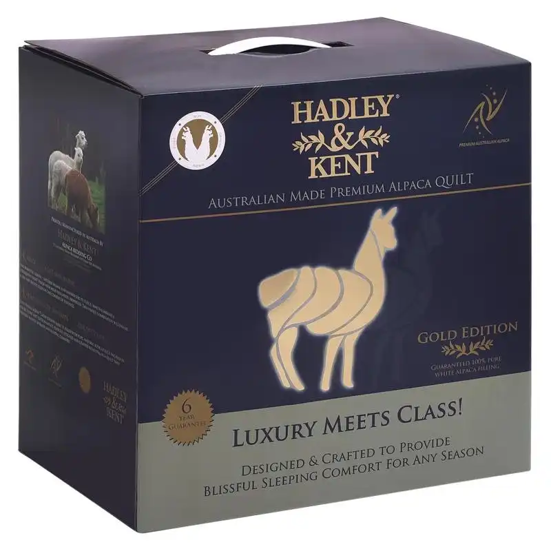 Hadley & Kent Australian Alpaca Quilt - 500 GSM