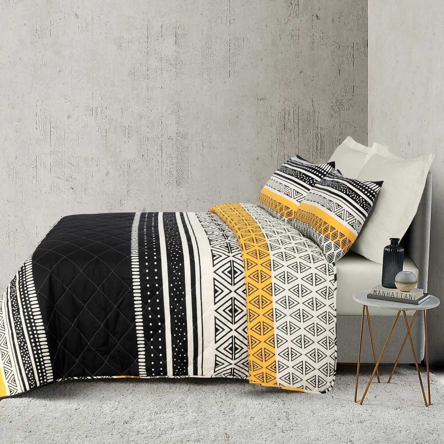 Amsons Pure Cotton Bedspread Set - Jasper