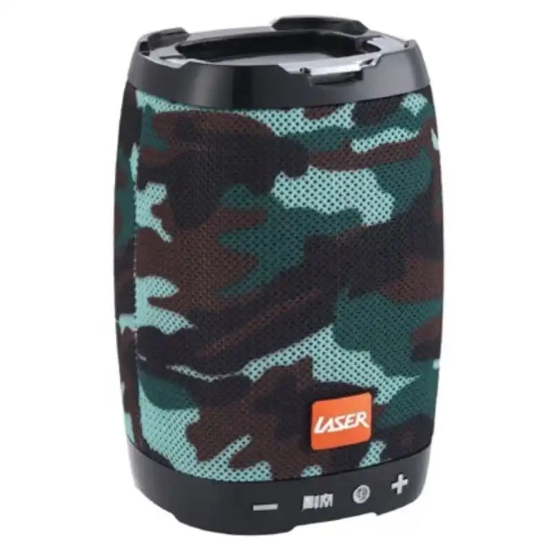 Laser Bluetooth Speaker with Phone Holder - Camouflage