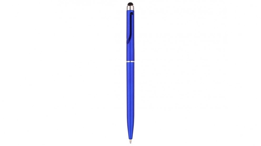 Blue Precision 2-in-1 Stylus & Ballpoint Pen for Capacitive Touchscreen Devices