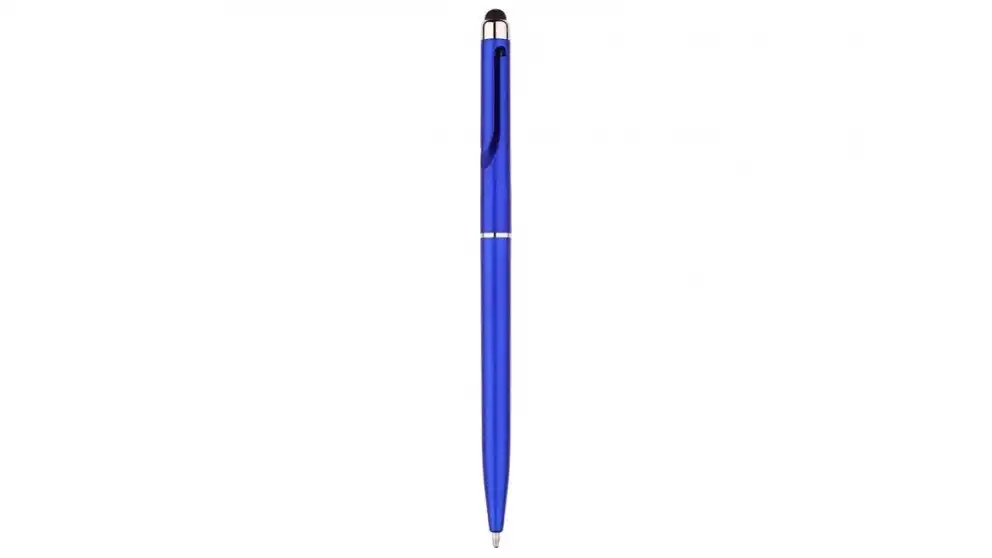 Blue Precision 2-in-1 Stylus & Ballpoint Pen for Capacitive Touchscreen Devices