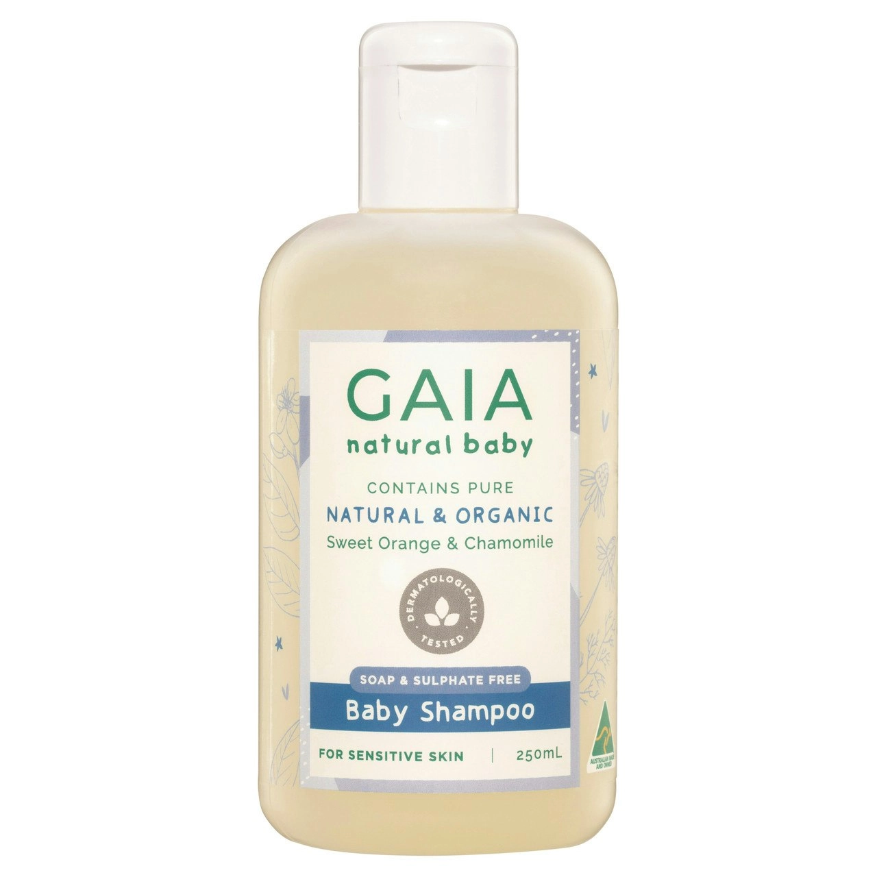 Gaia Natural Baby Shampoo 250mL