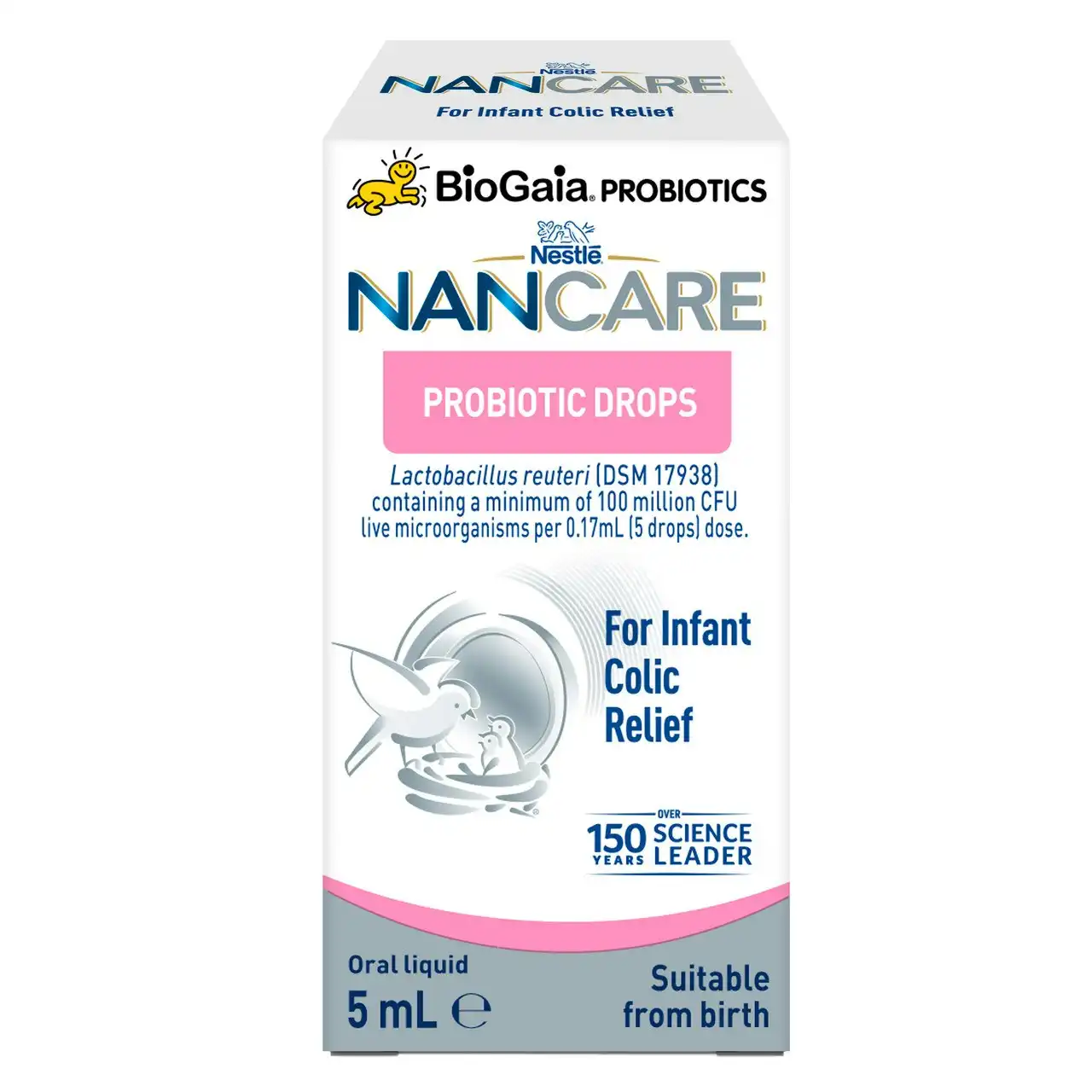 Nestle NAN CARE Probiotic Drops Infant Colic Relief  5mL