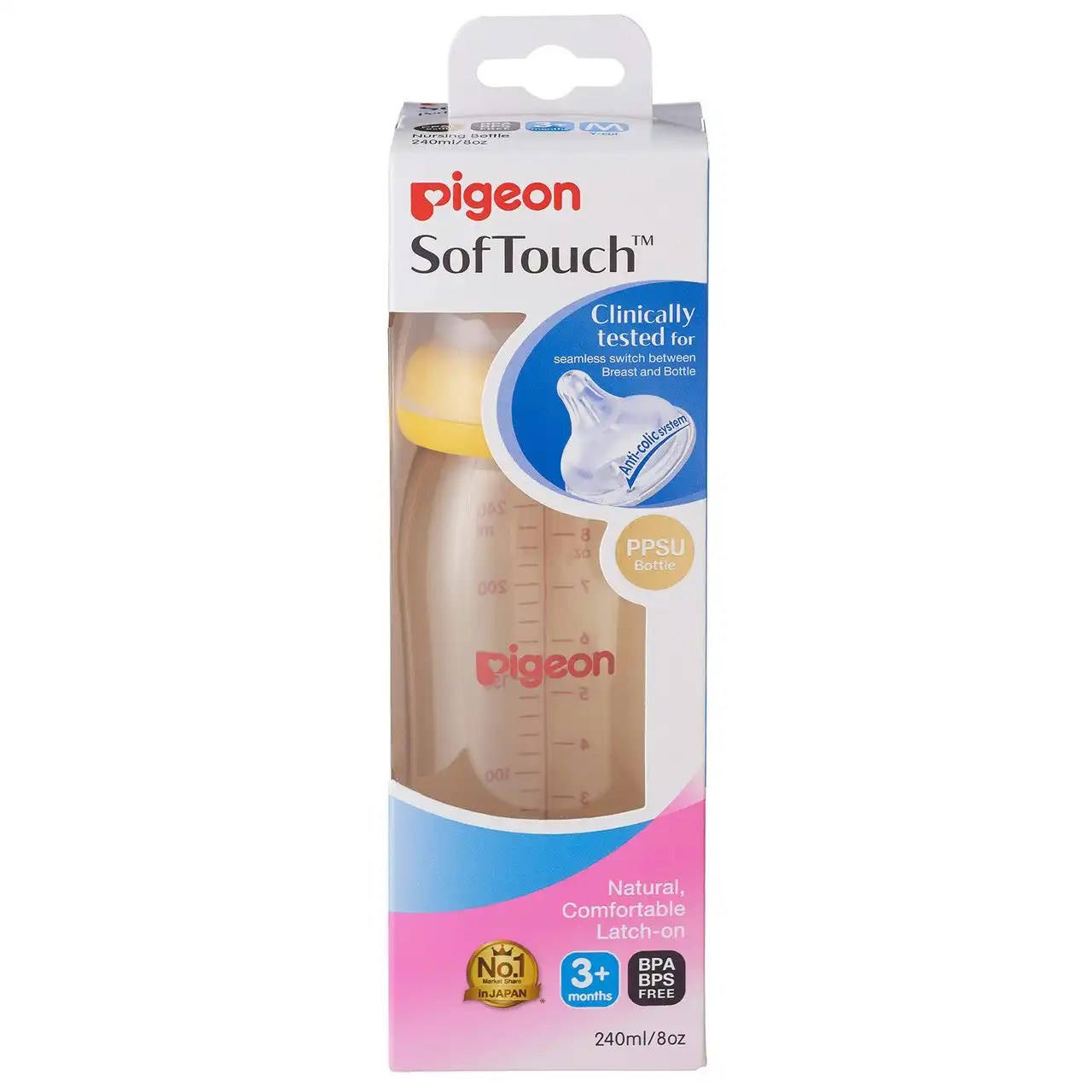 PIGEON Softouch Iii Bottle Ppsu 240ml