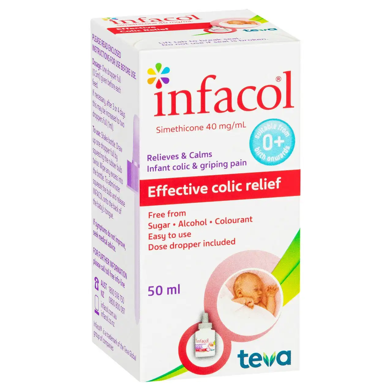 Infacol Simethicone 40mg Orange 50mL