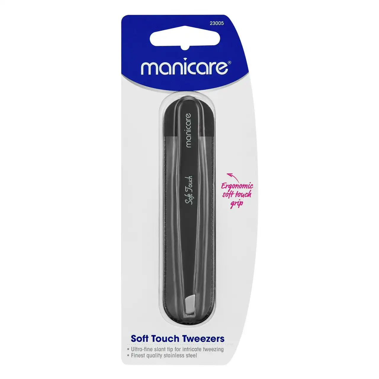 Manicare Soft Touch Tweezer Slant Tips