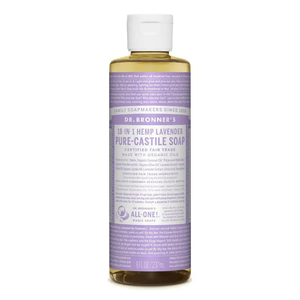 Dr. Bronner's Pure-Castile Liquid Soap Lavender 237ml