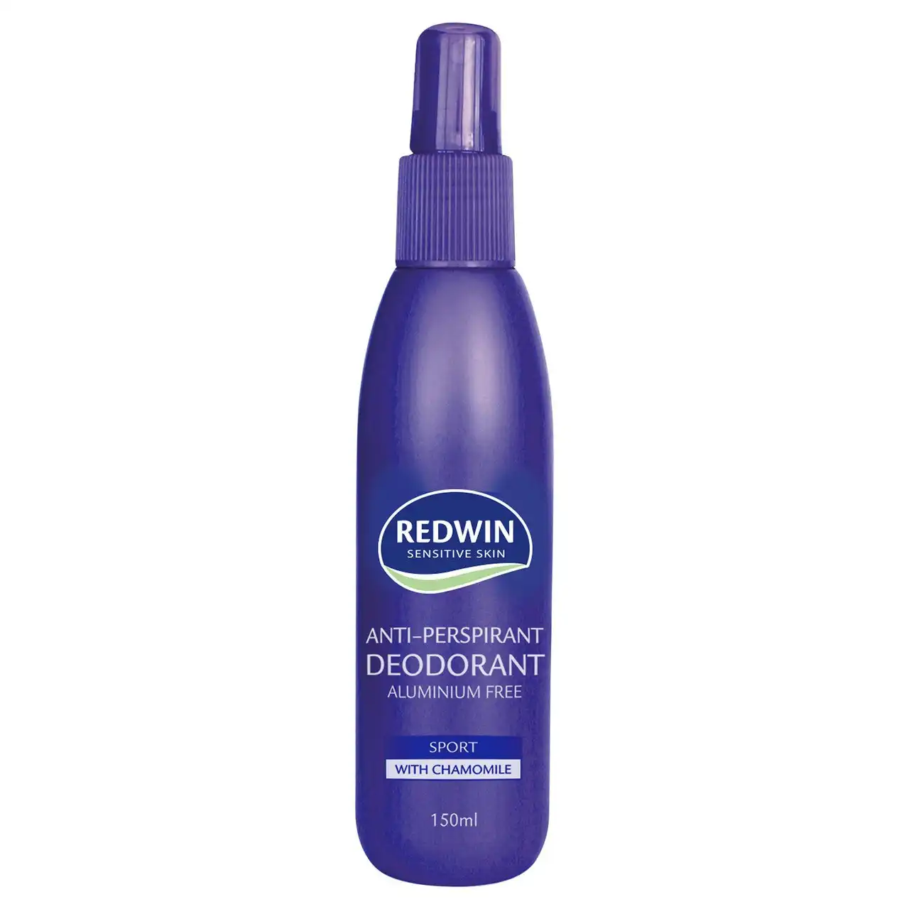 Redwin Sensitive Skin Pump Deodorant 150ml - Aluminium Free