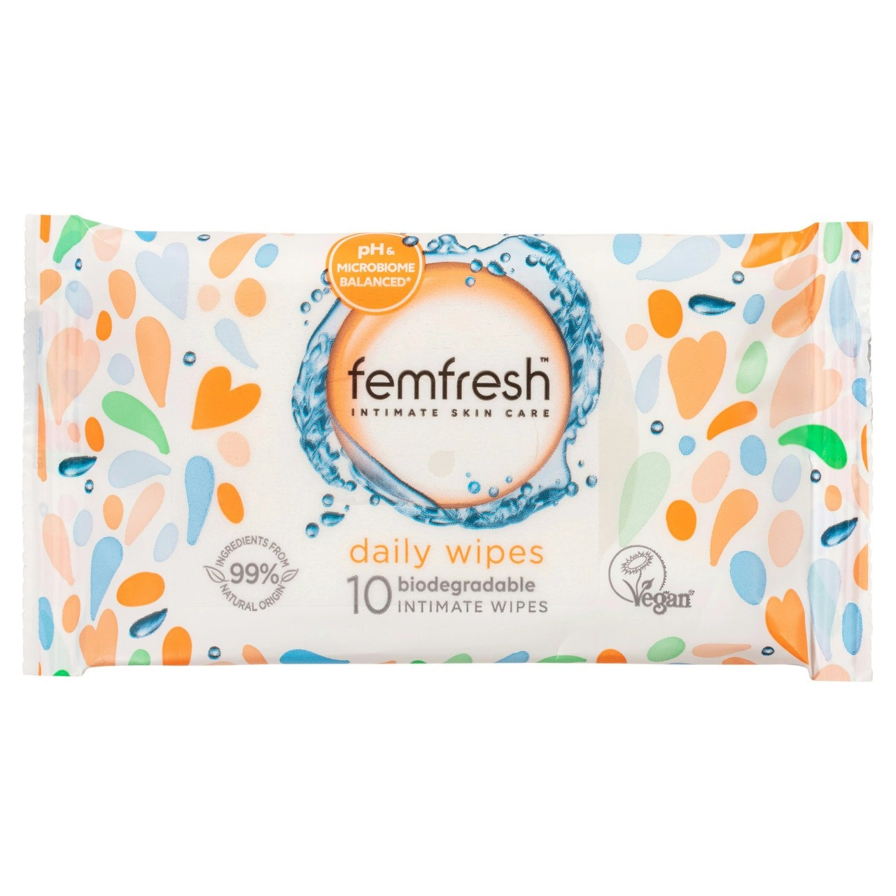 femfresh Daily Intimate Wipes 10 Pack