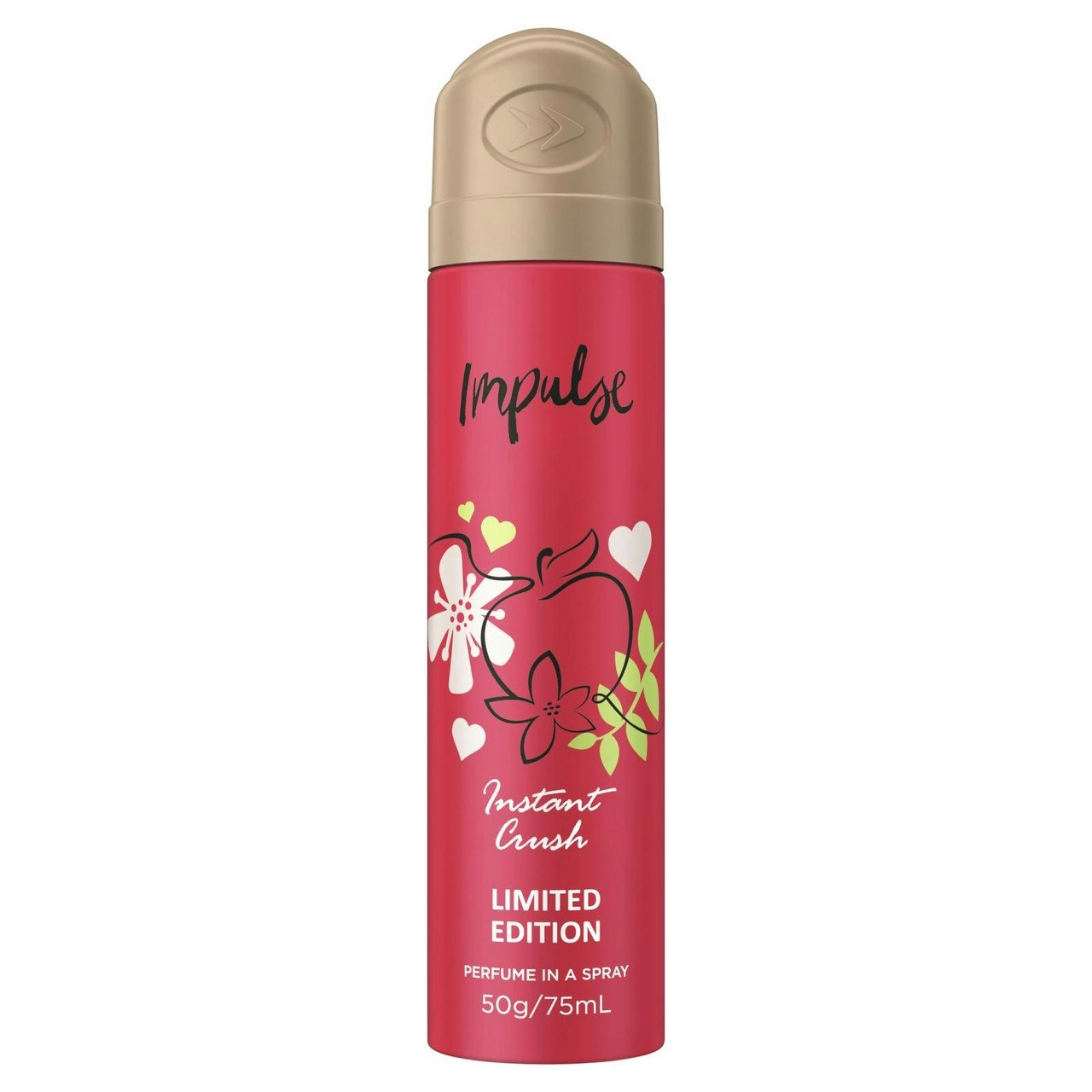 Impulse Instant Crush Body Spray 75ml