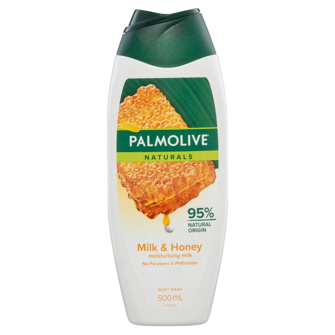 Palmolive Naturals Body Wash, 500mL, Milk and Honey, with Moisturising Milk