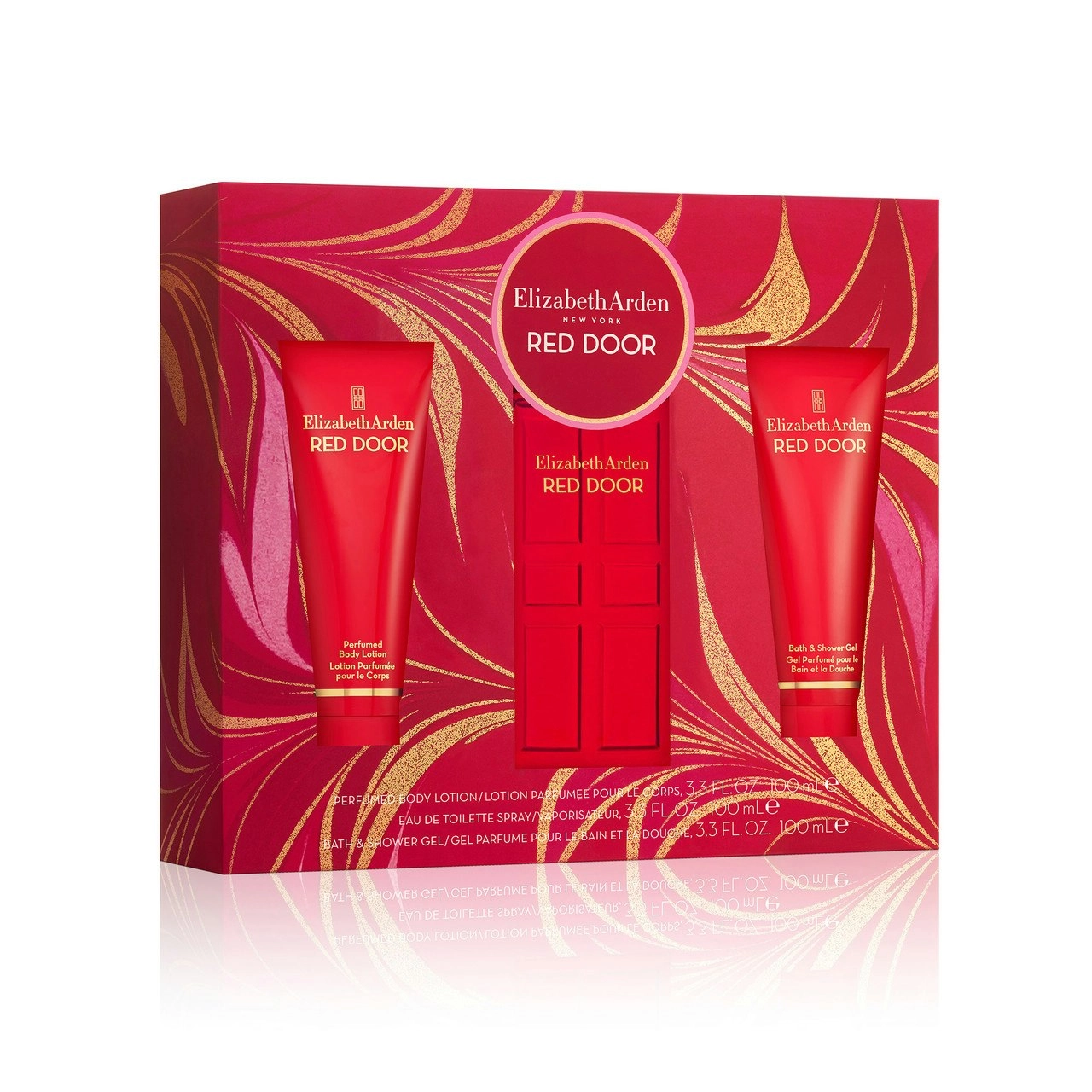 Red Door 3 Piece Gift Set By Elizabeth Arden (Womens)