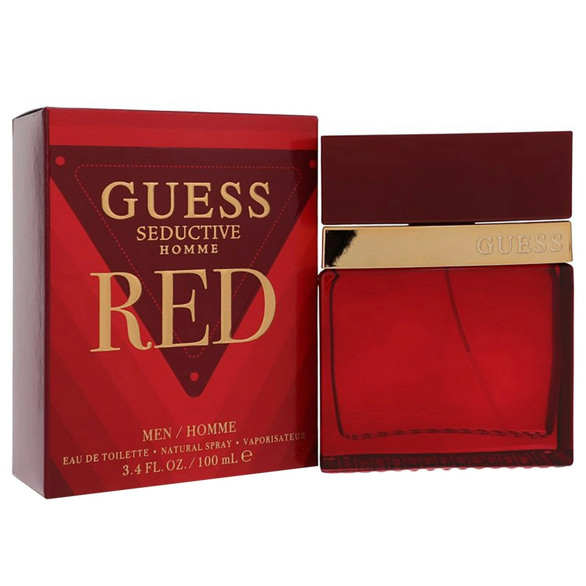 Seductive Homme Red 100ml EDT By Guess (Mens)