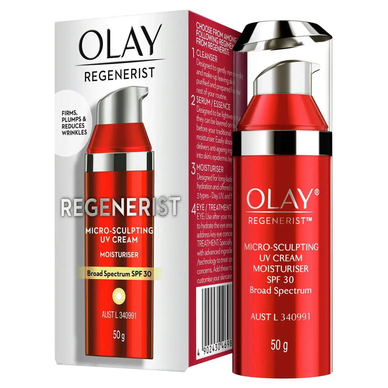 Olay Regenerist Niacinamide Anti Aging Micro-Sculpting UV Spf 30 Cream 50 g Skin Care