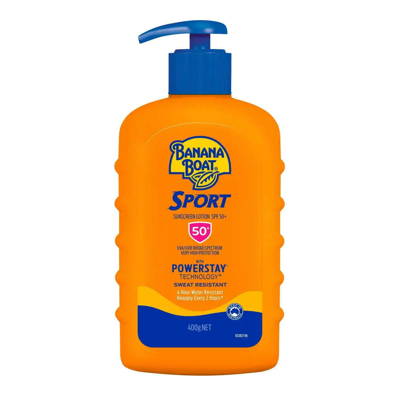 Banana Boat Sport Sunscreen Lotion SPF 50+ 400g