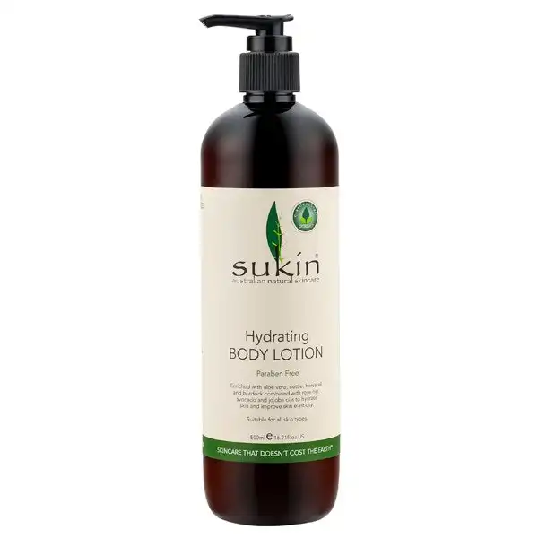 Sukin Hydrating Body Lotion Pump 500ml