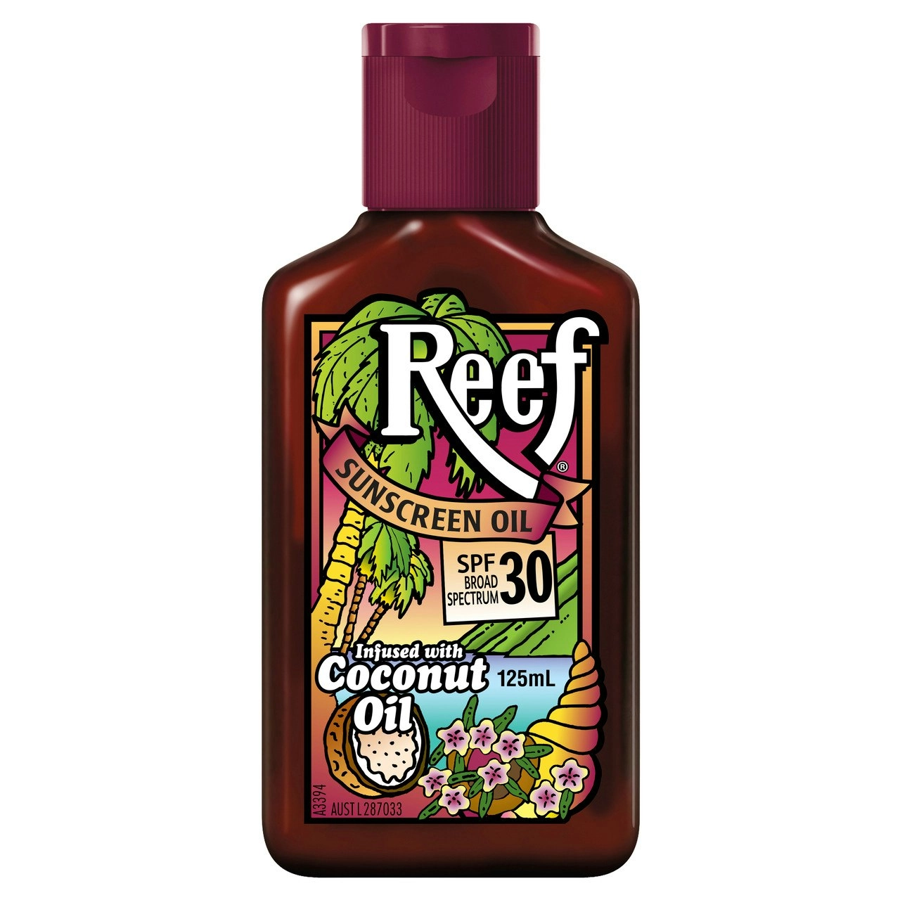 Reef Coconut Sunscreen Oil SPF 30 125mL