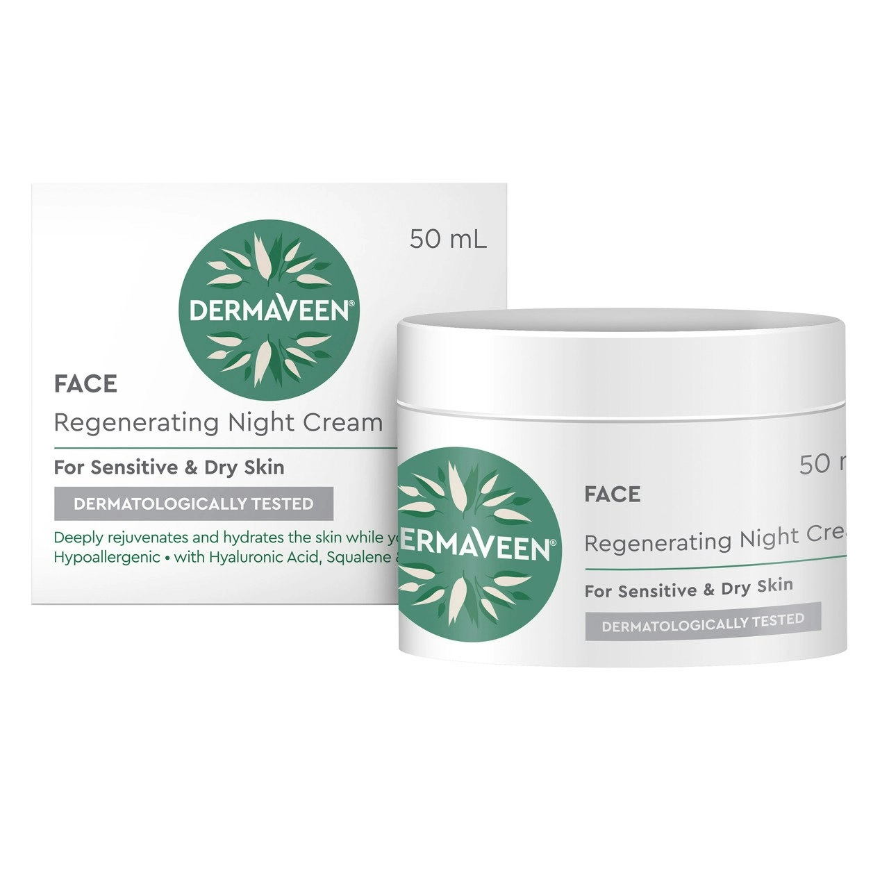 DermaVeen Face Regenerating Night Cream 50mL