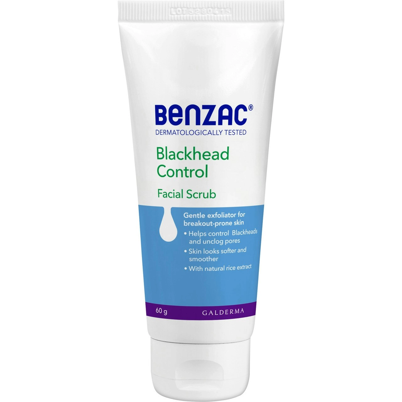 Benzac Blackhead Control Facial Scrub 60g