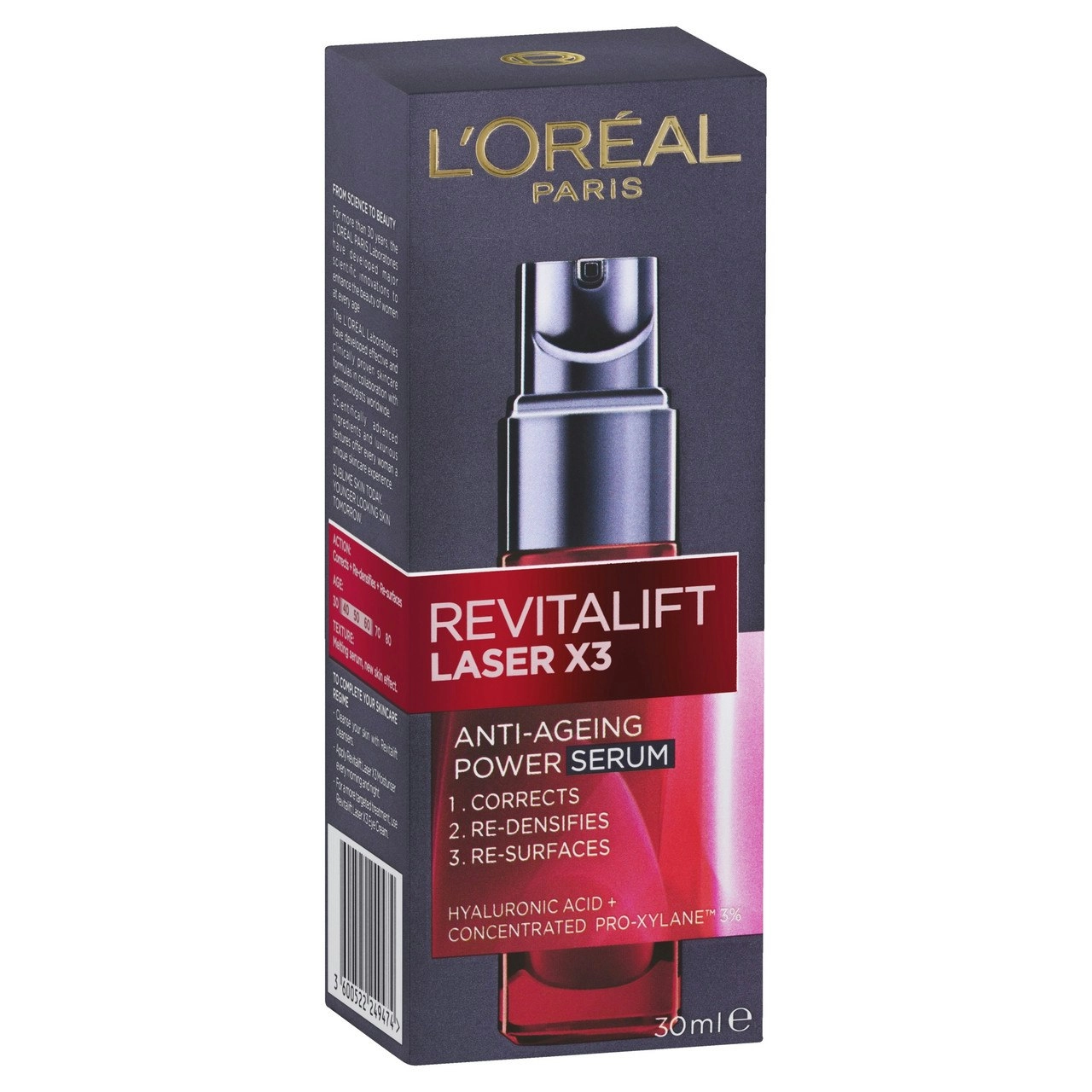 L'Oreal Paris Revitalift Laser X3 Serum 30mL