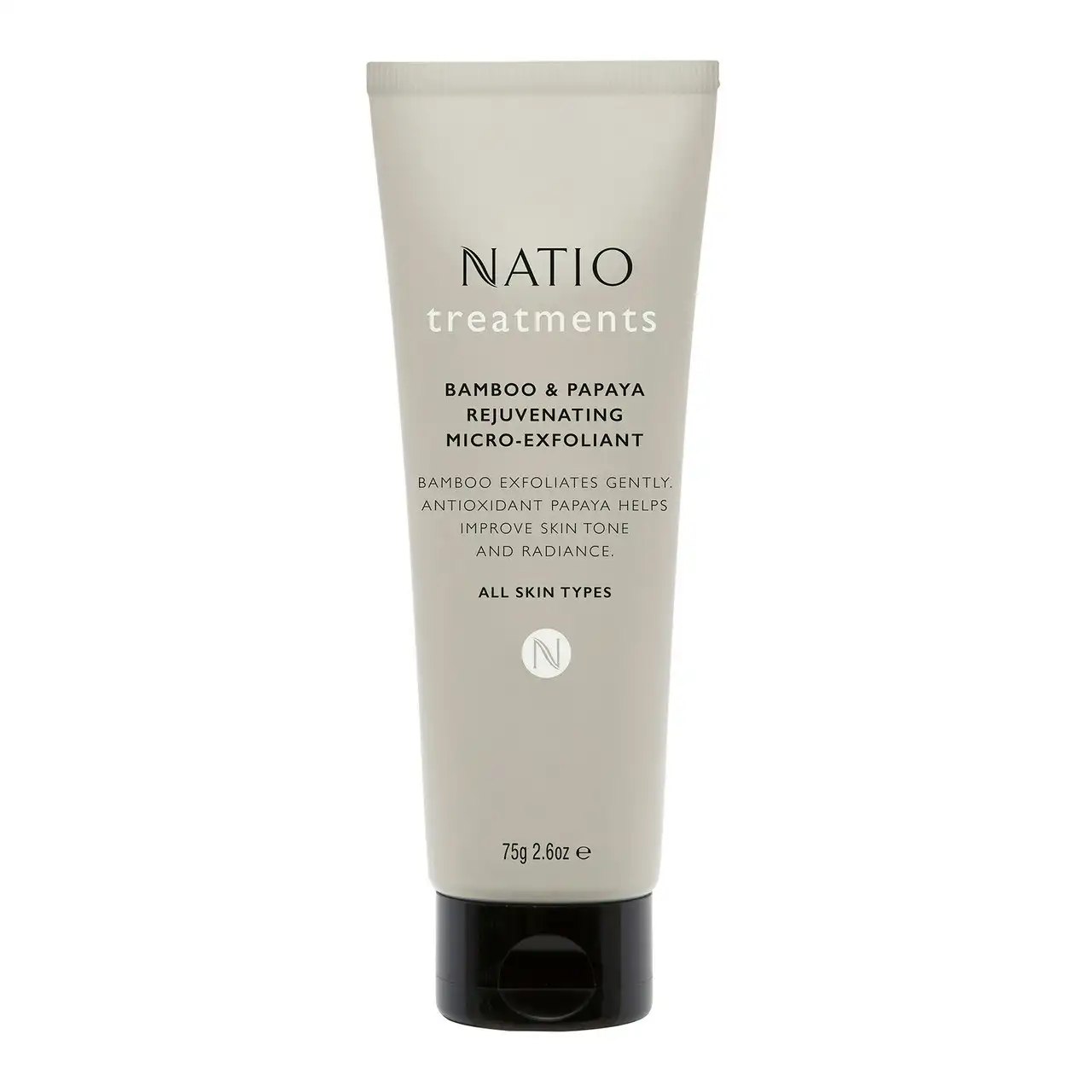 Natio Treatments Bamboo & Papaya Rejuvenating Micro-Exfoliant 75g