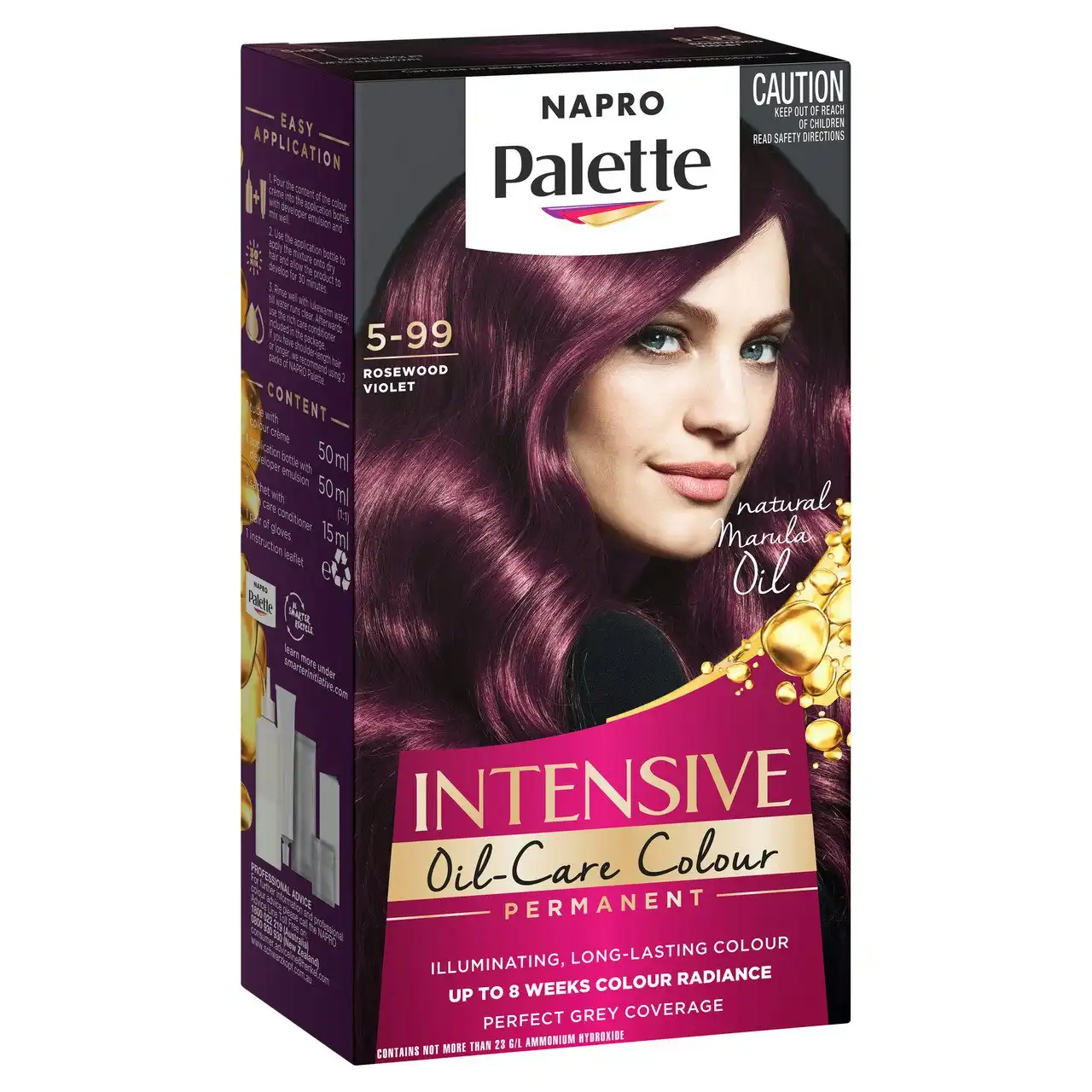 Napro Palette Permanent Hair Colour 5-99 Rosewood Violet