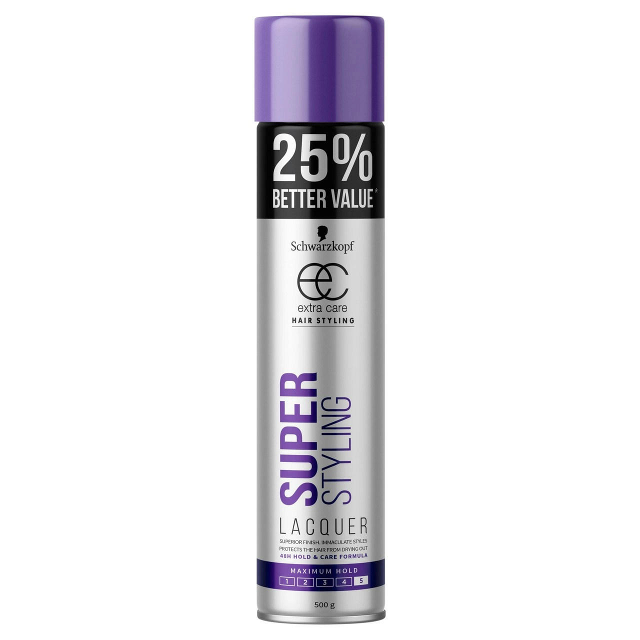 Schwarzkopf Extra Care Super Styling Lacquer 500g