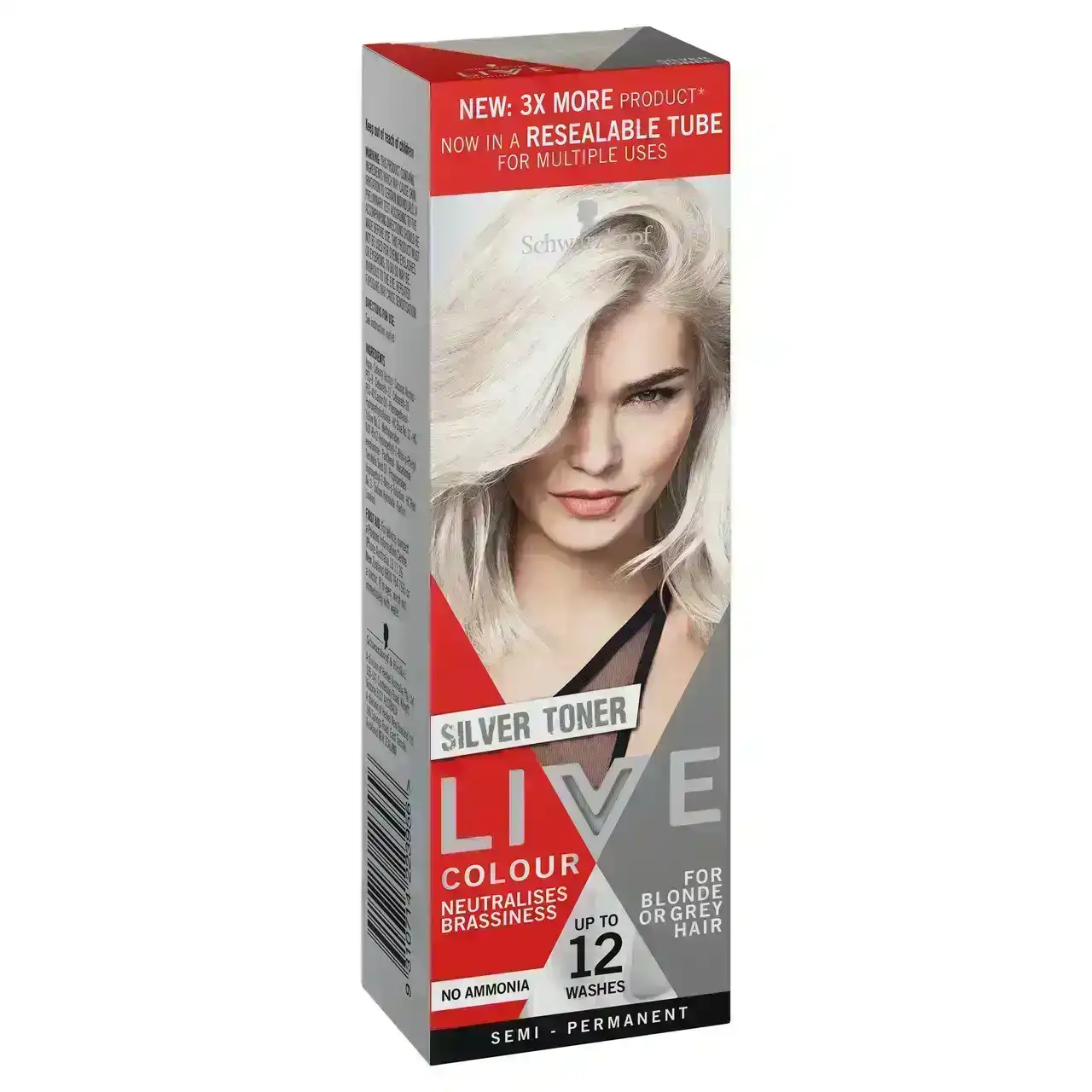 Schwarzkopf Live Colour Silver Toner 75mL