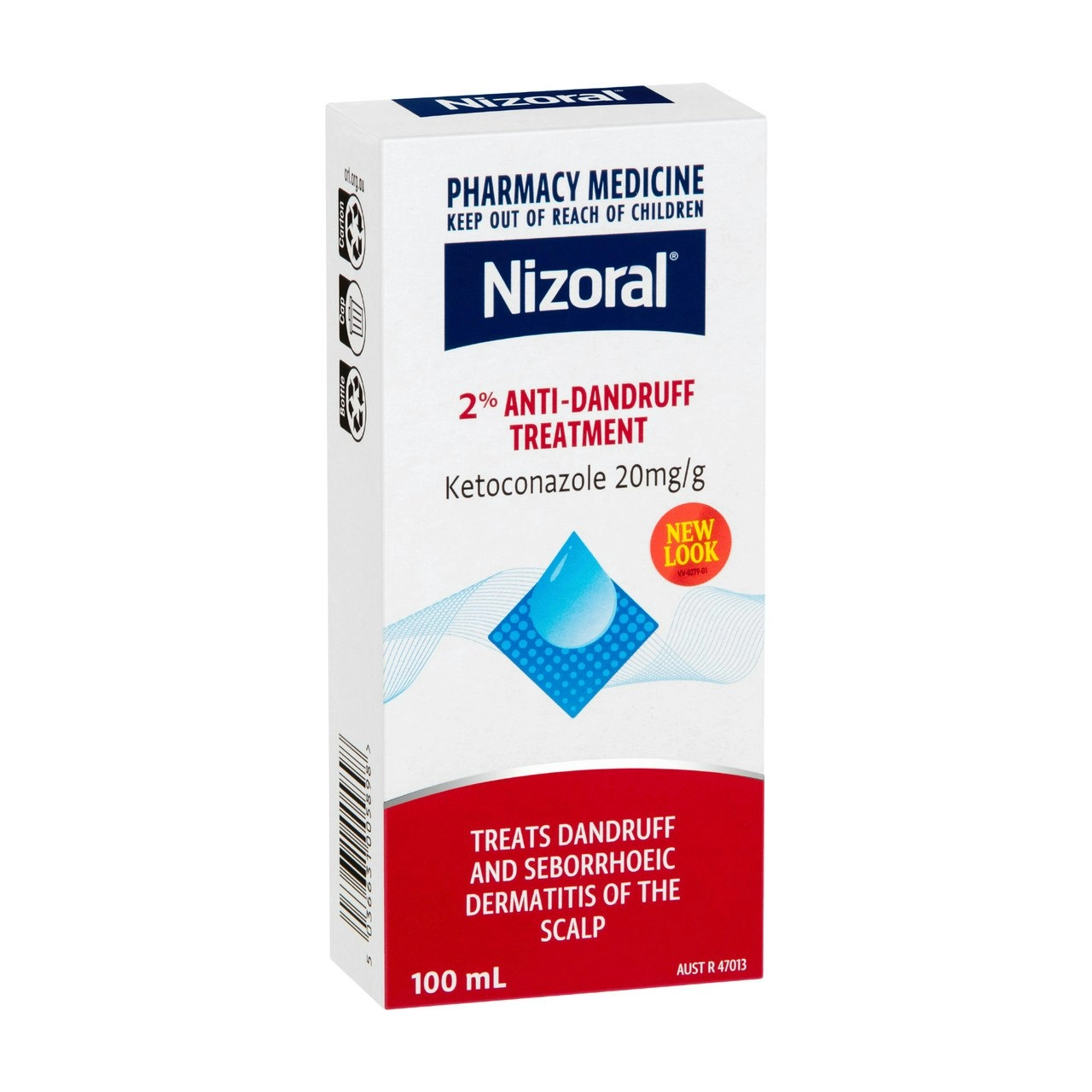 NIZORAL 2% Anti-Dandruff Treatment Shampoo 100ml