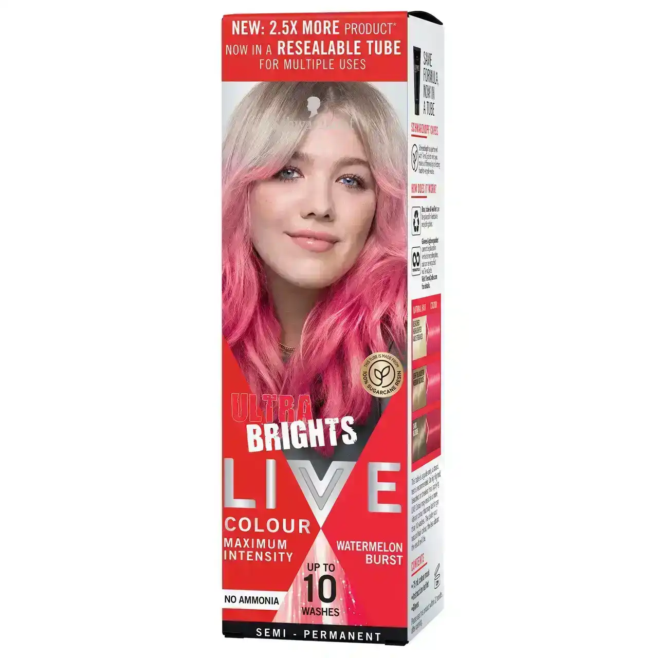 Schwarzkopf LIVE Colour Ultra Brights Watermelon Burst 75ml