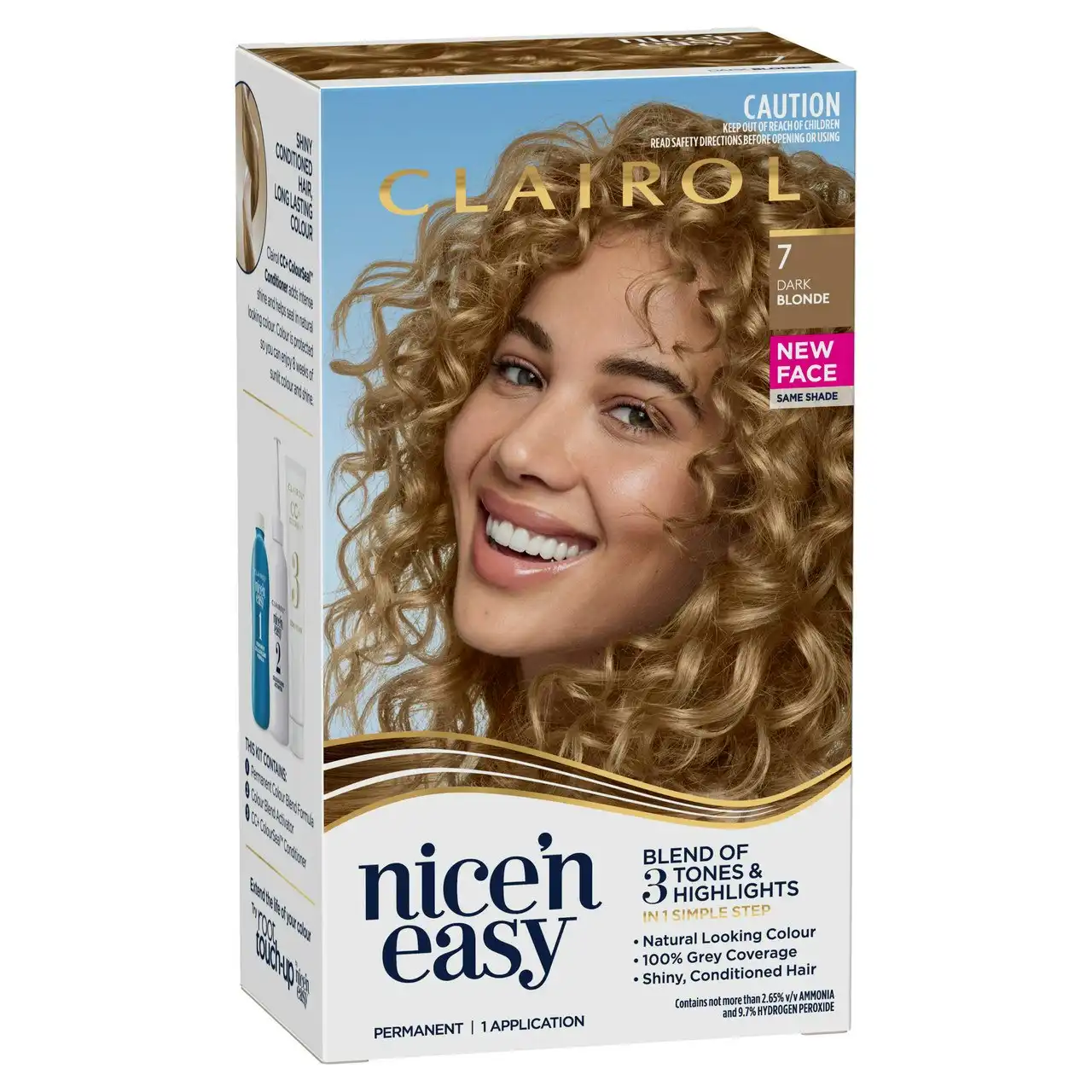 Clairol Nice 'N Easy 7 Natural Dark Blonde Permanent Hair Colour