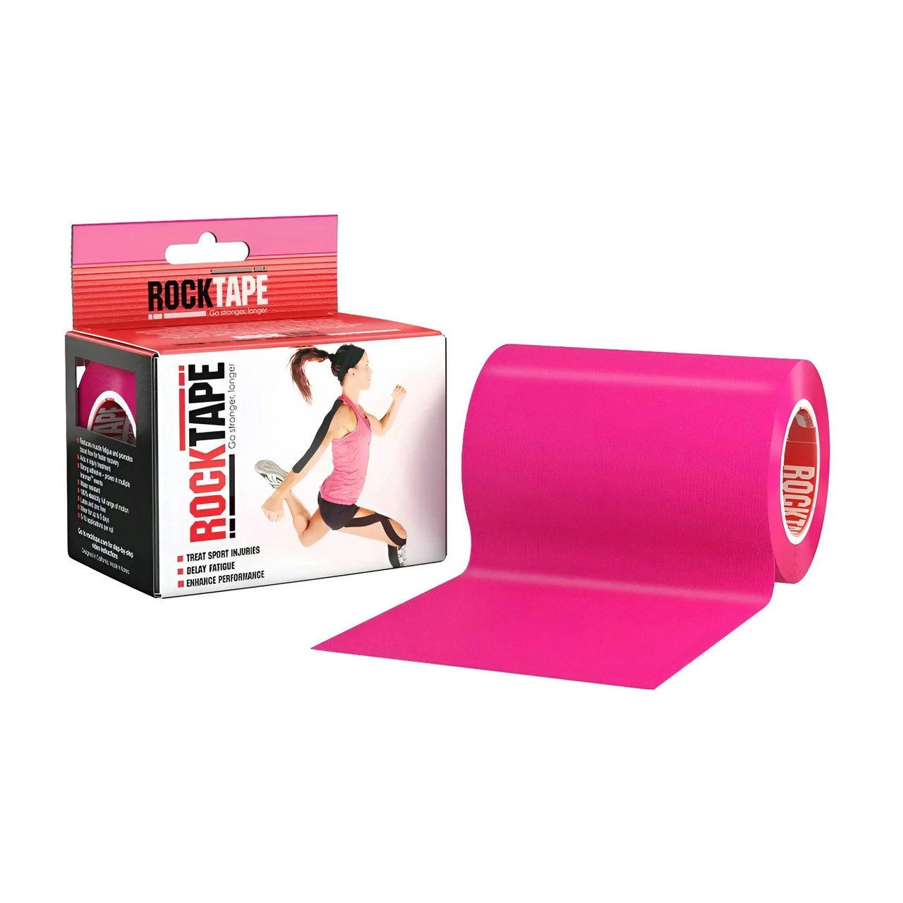 Rocktape 10cm X 5m Pink