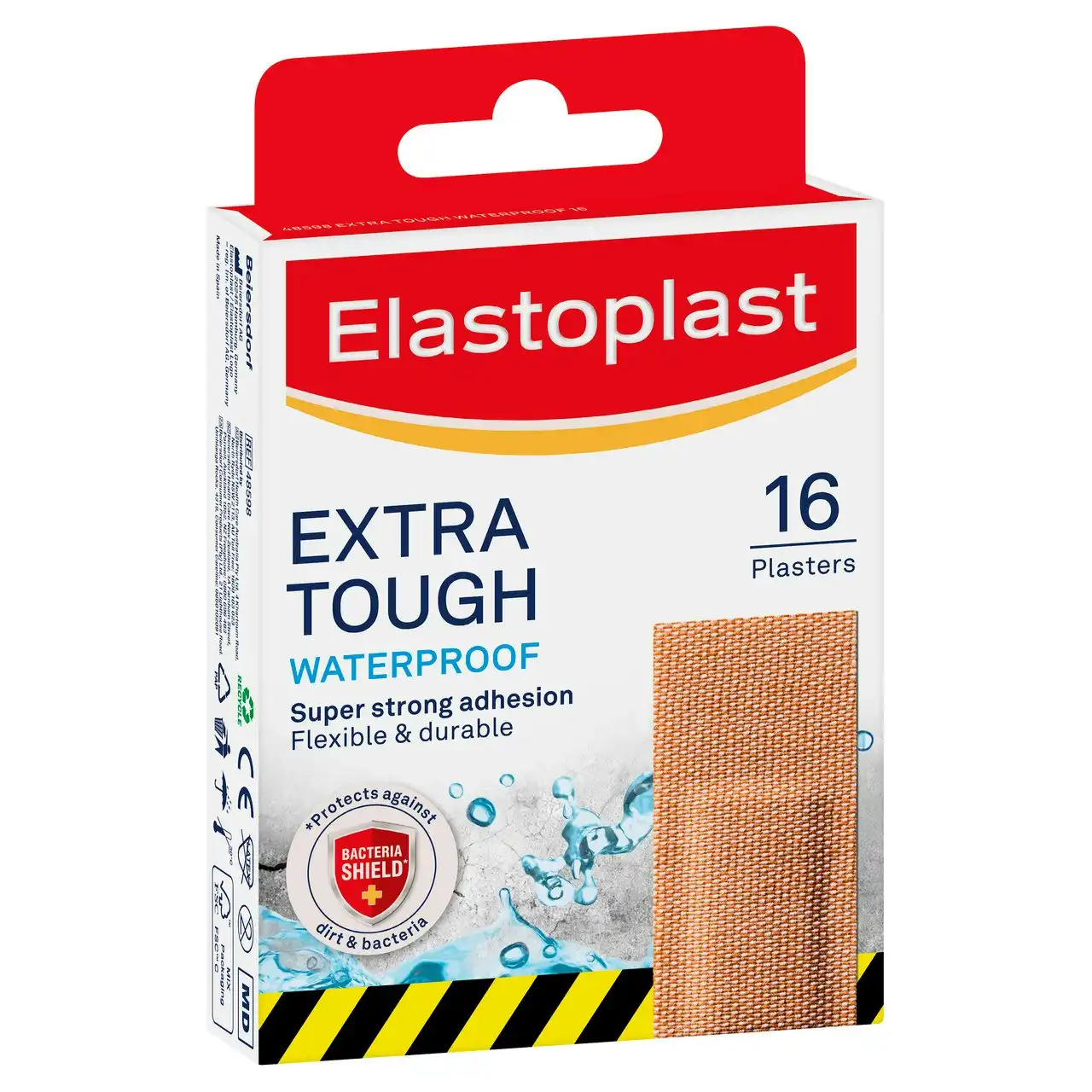 Elastoplast Extra Tough Waterproof 16 Pack