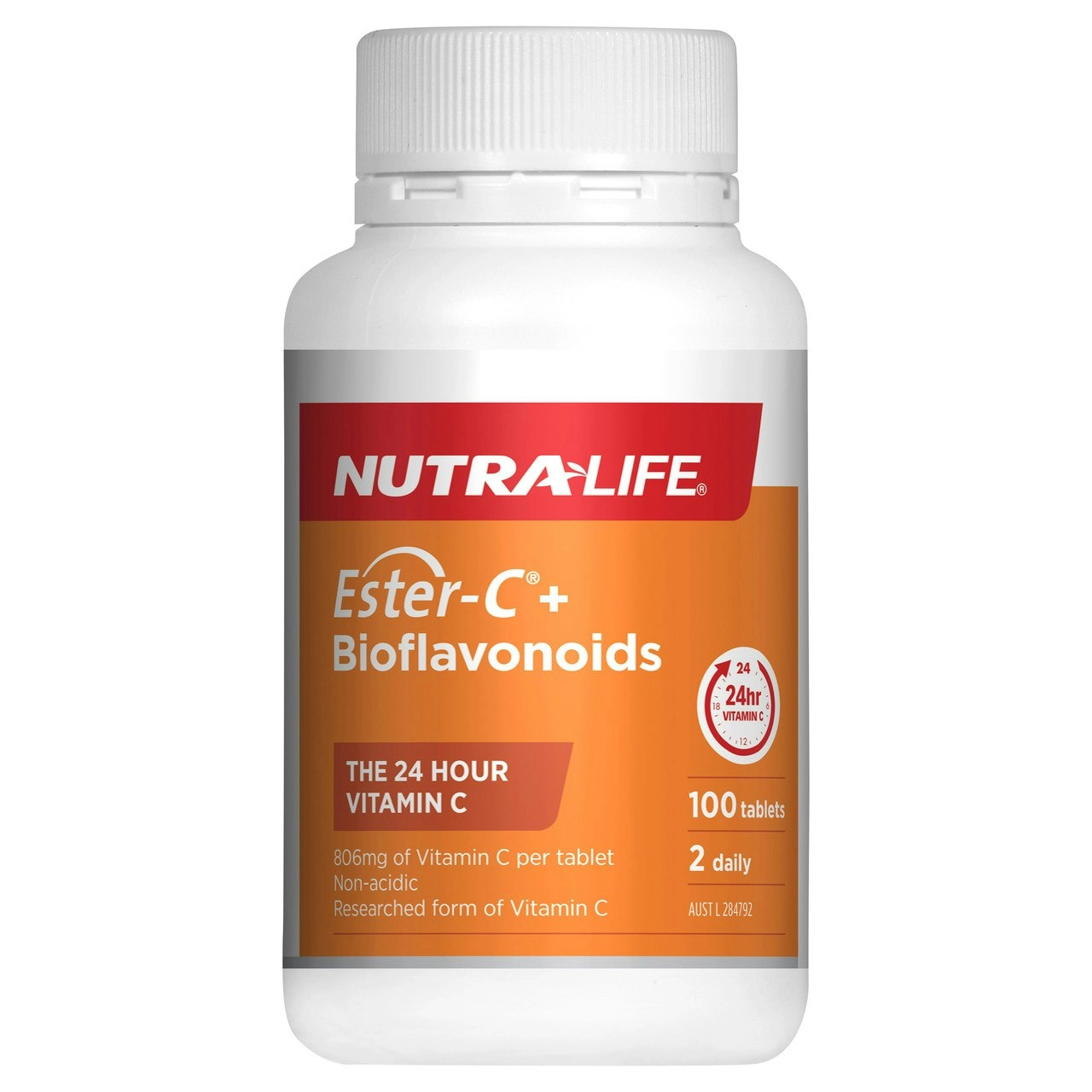 Nutra-Life Ester-C + Bioflavonoids 100t