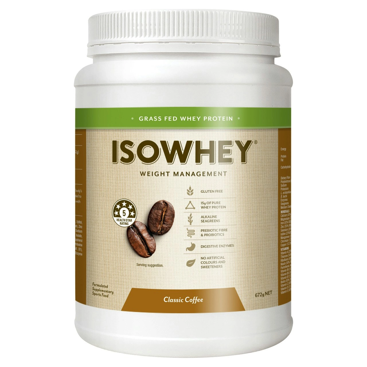 IsoWhey Classic Coffee 672g