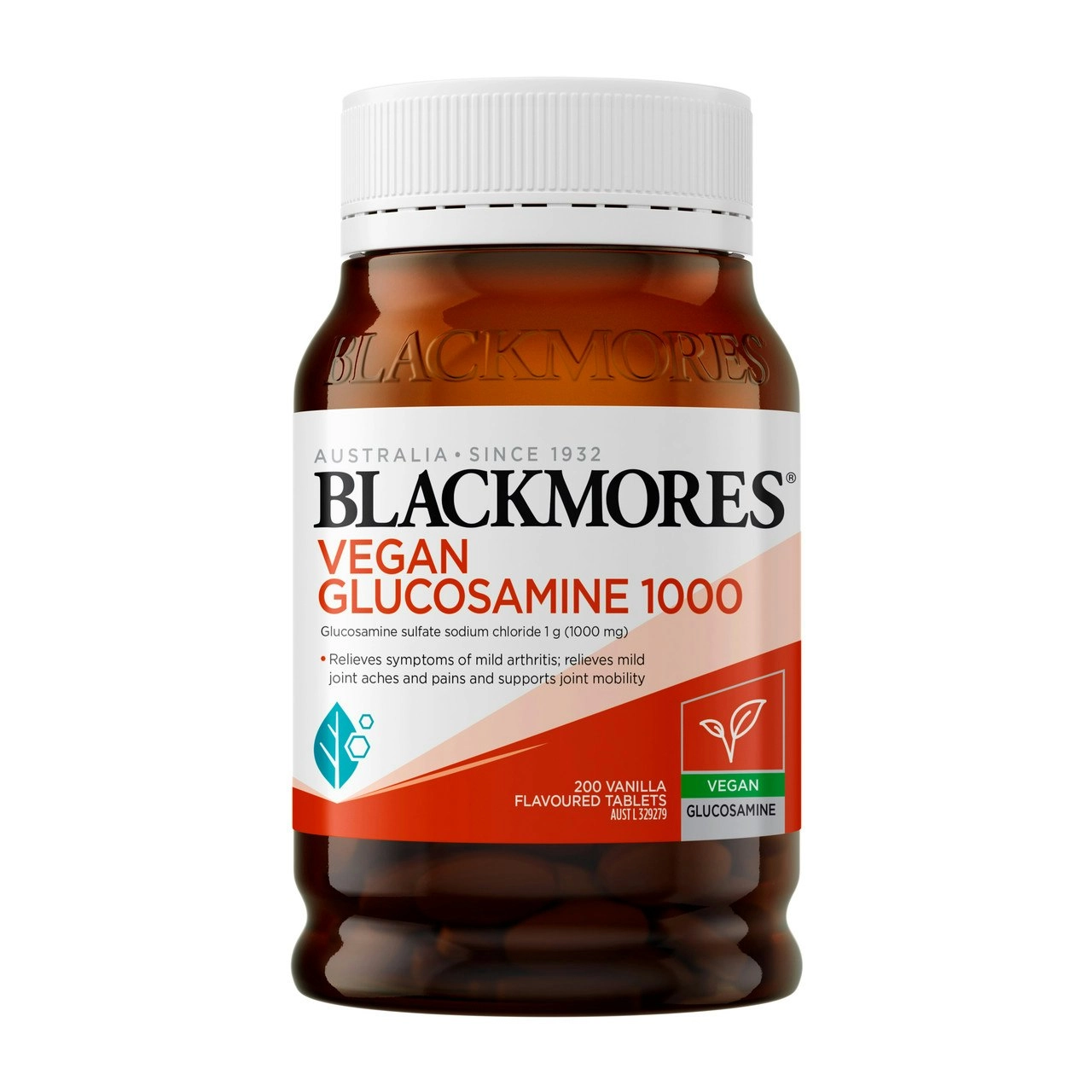 Blackmores Vegan Glucosamine 1000 200s