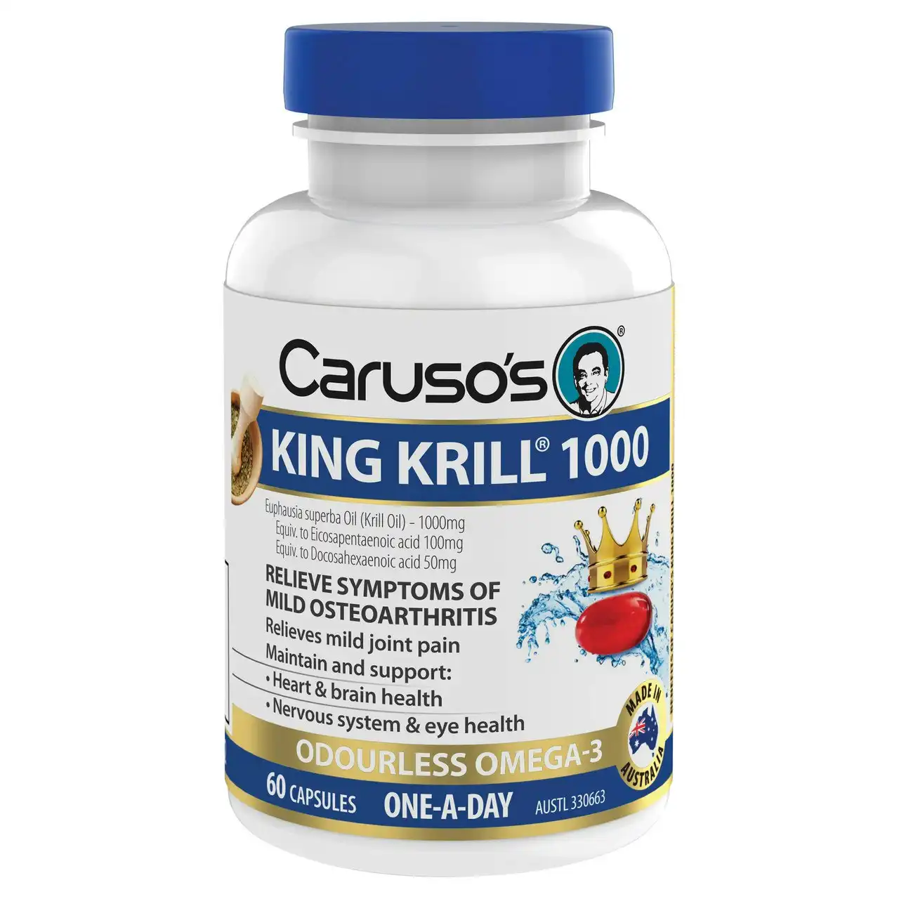 Caruso's King Krill 1000 60 Capsules