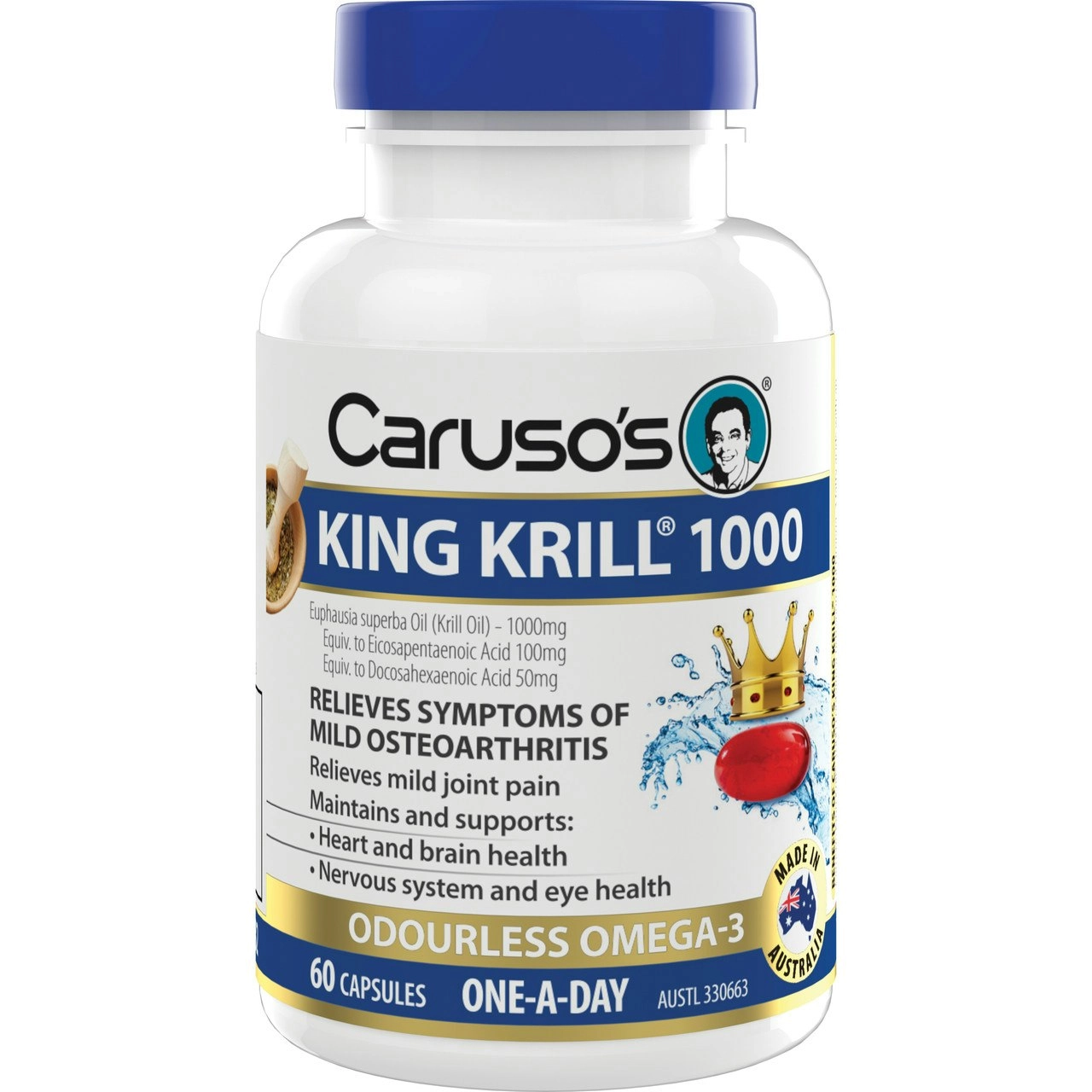 Caruso's King Krill 1000 60 Capsules