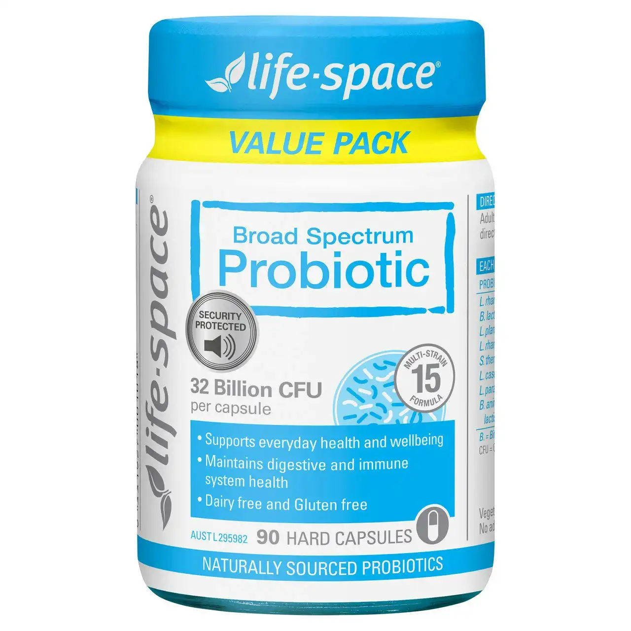 Life-Space Broad Spectrum Probiotic Value Pack 90 Hard Capsules