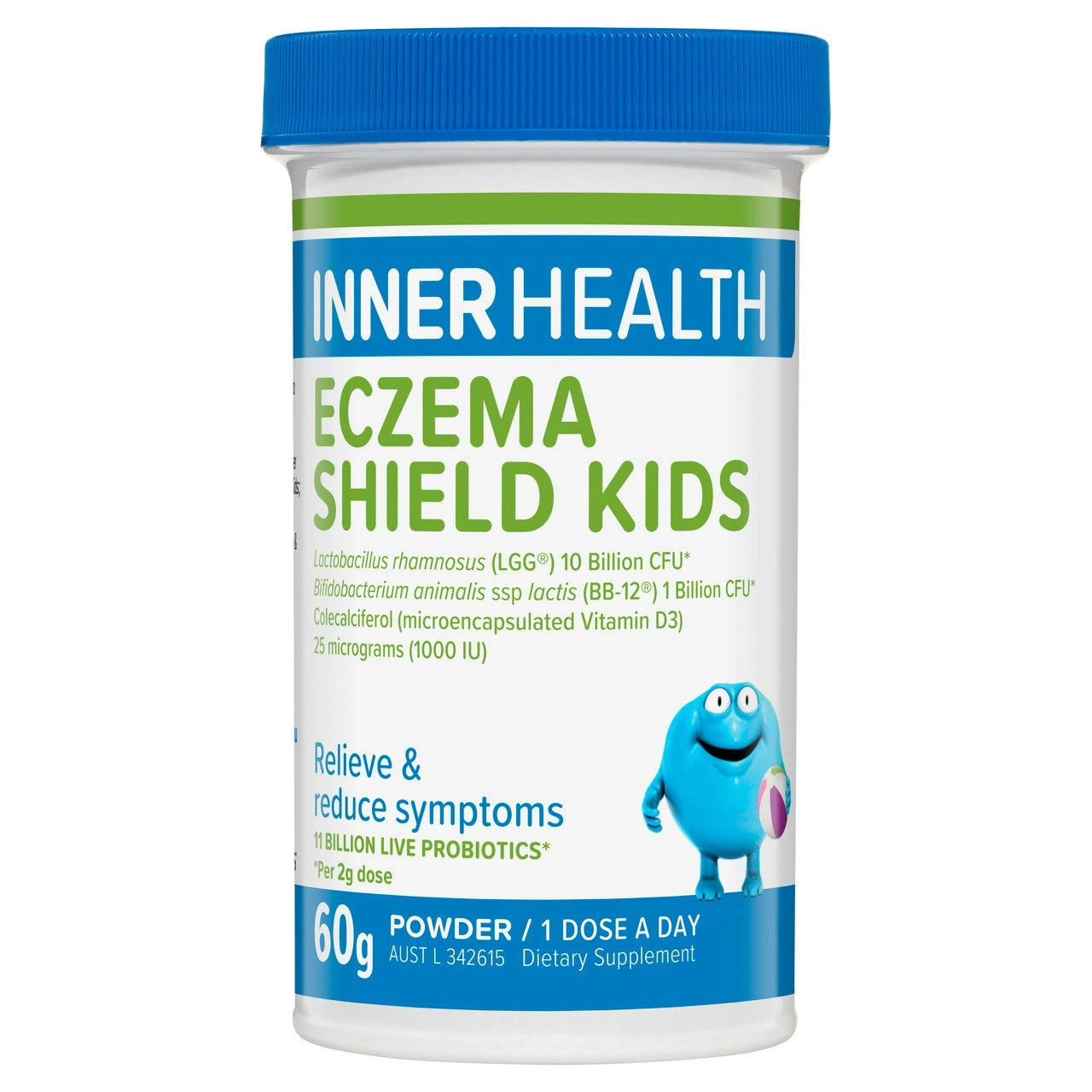 Inner Health Eczema Shield Kids Probiotic 60g Powder