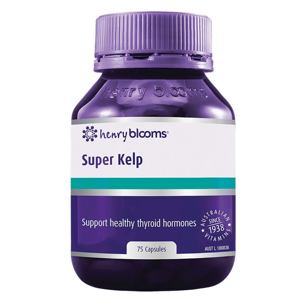 Henry Blooms Super Kelp Capsules 75