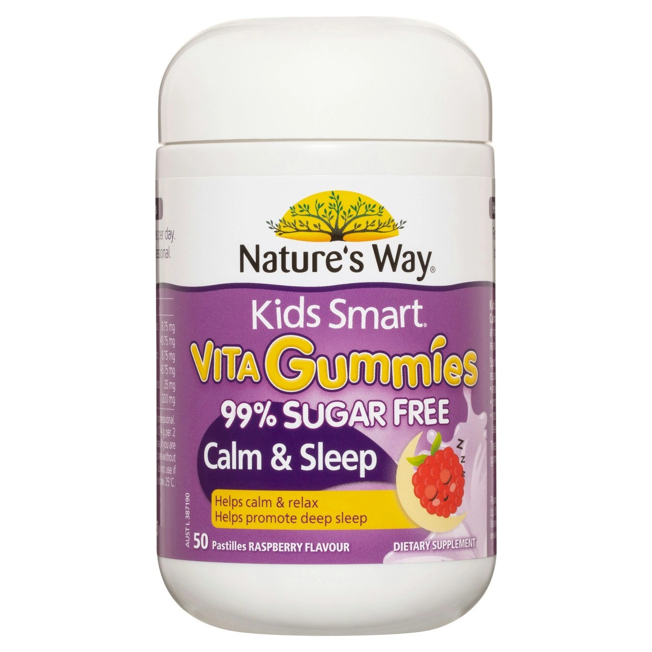 Nature's Way Kids Smart Vita Gummies 99% Sugar Free Calm & Sleep 50