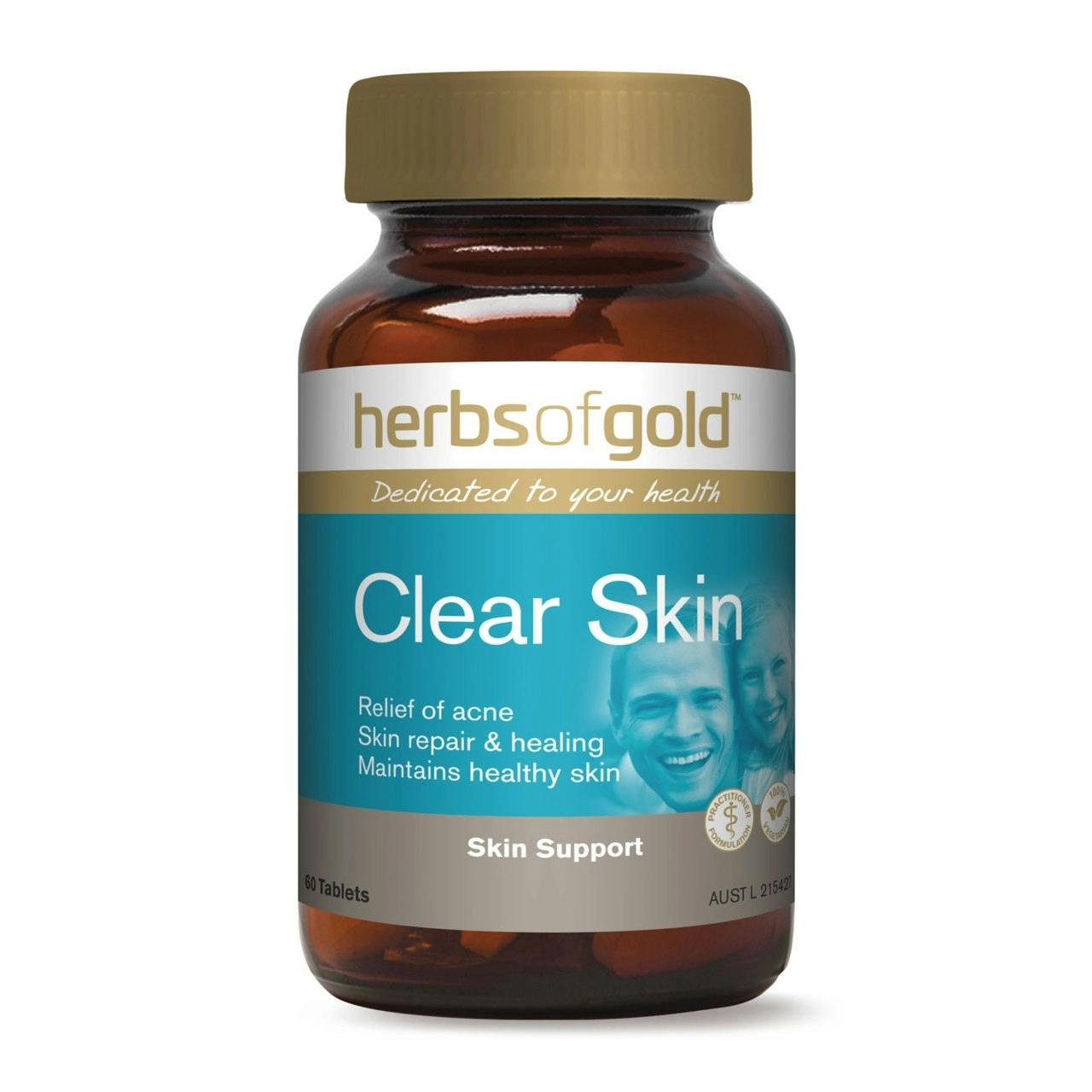 Herbs Of Gold Clear Skin 60 Tablets