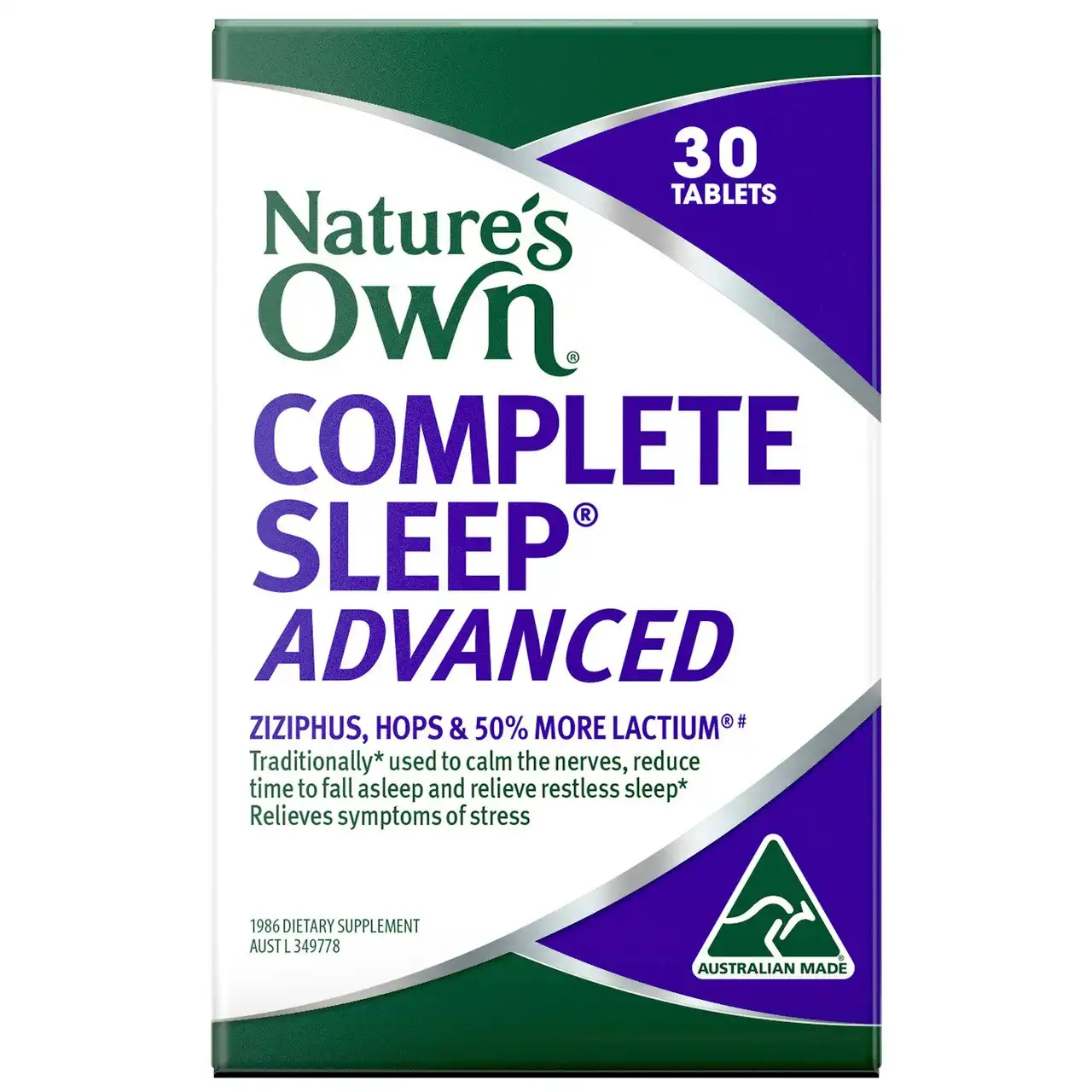 Nature's Own Complete Sleep Advanced 30 Tablets