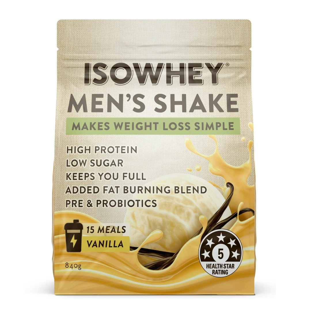 IsoWhey Men's Shake Vanilla 840g