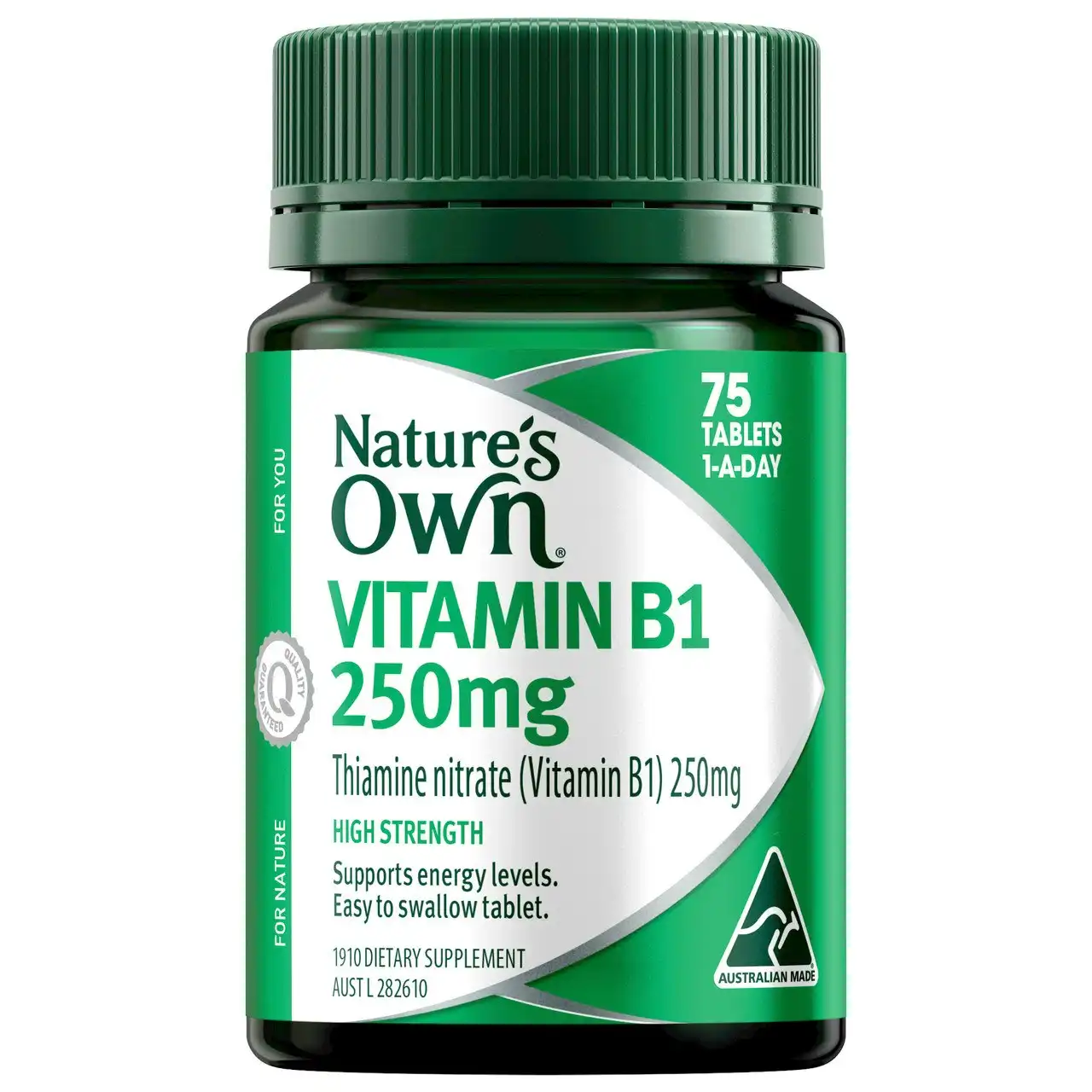 Nature's Own Vitamin B1 250mg 75 Tablets